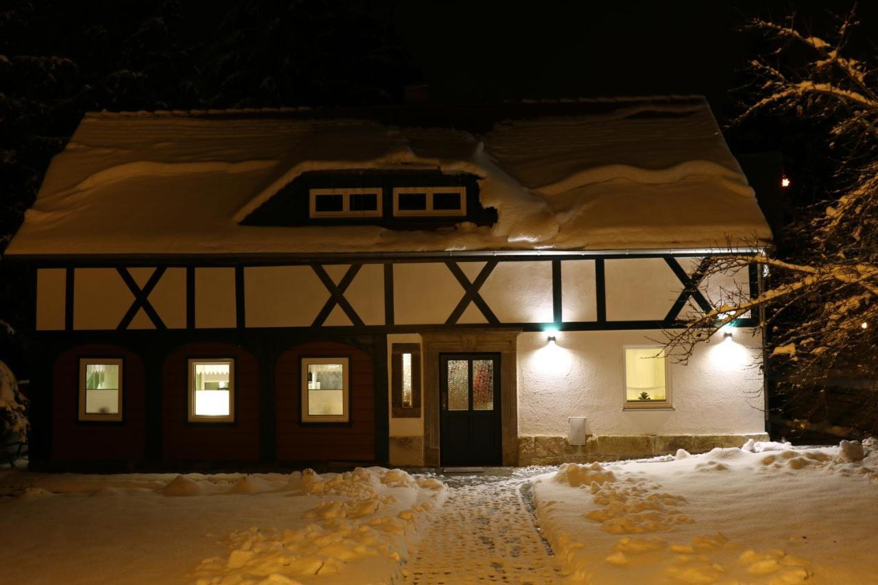 Ferienwohnung Zittauer Gebirge Kurort Jonsdorf Exterior foto