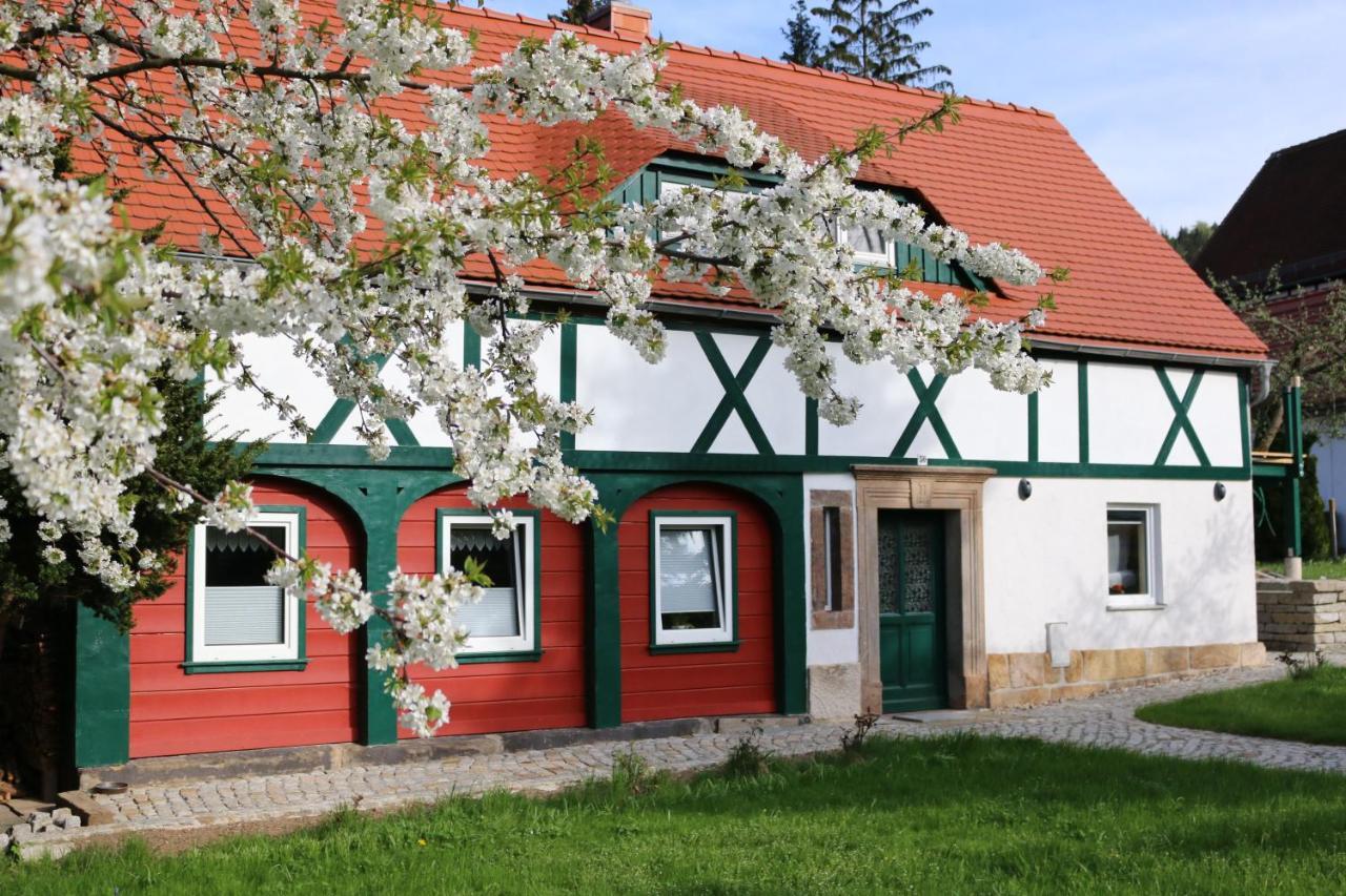 Ferienwohnung Zittauer Gebirge Kurort Jonsdorf Exterior foto